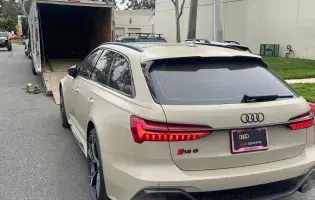 Audi RS6 2021 Shipped to Dallas Texas ZIP: 75089