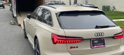 Audi RS6 2021 Shipped to Dallas Texas ZIP: 75089