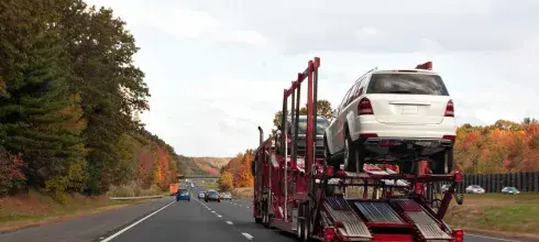 Open car transport