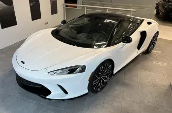 White Mclaran Car