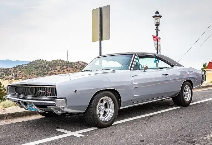 Grey Classic Car Grey Classic Car