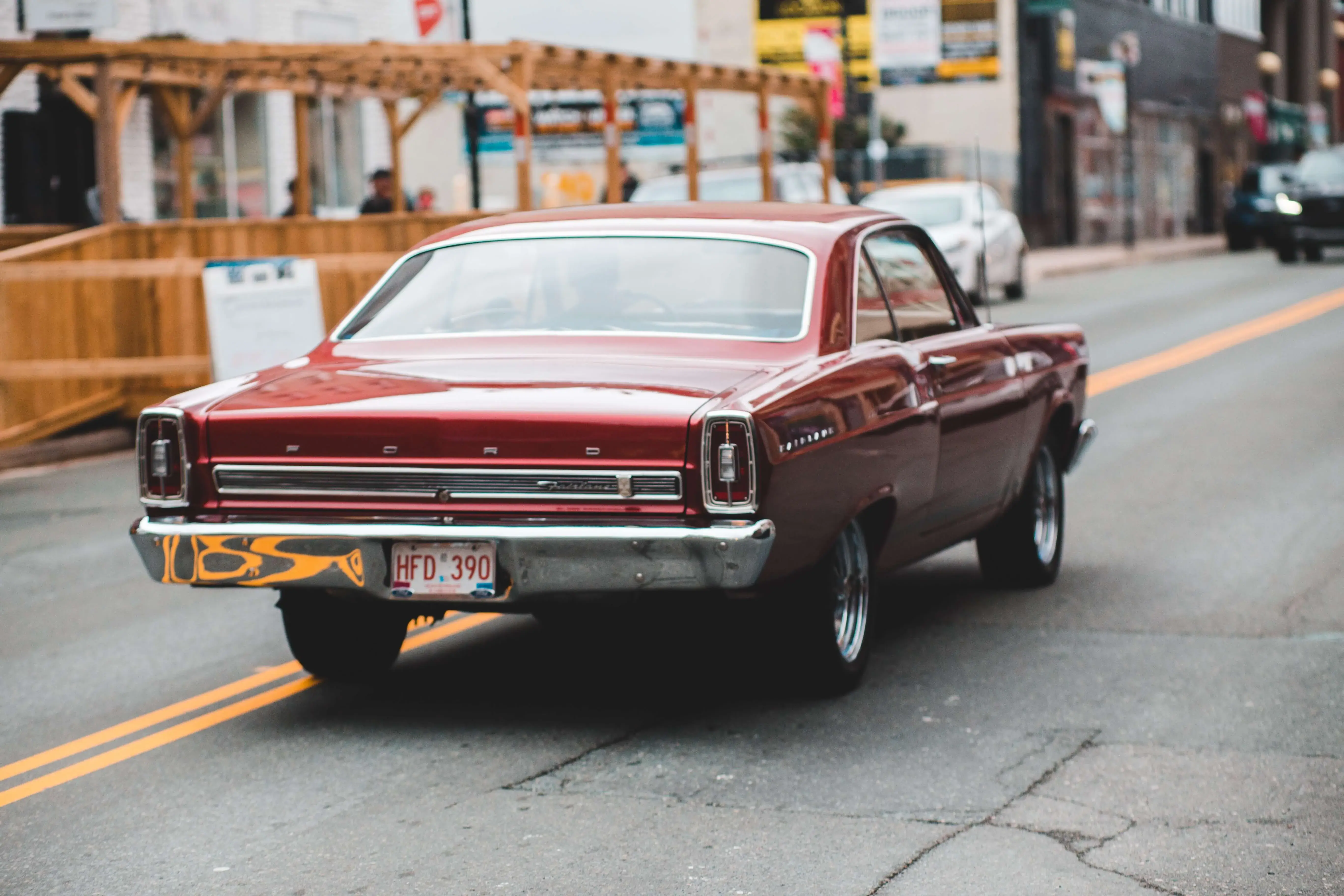 Red Retro Car Red Retro Car