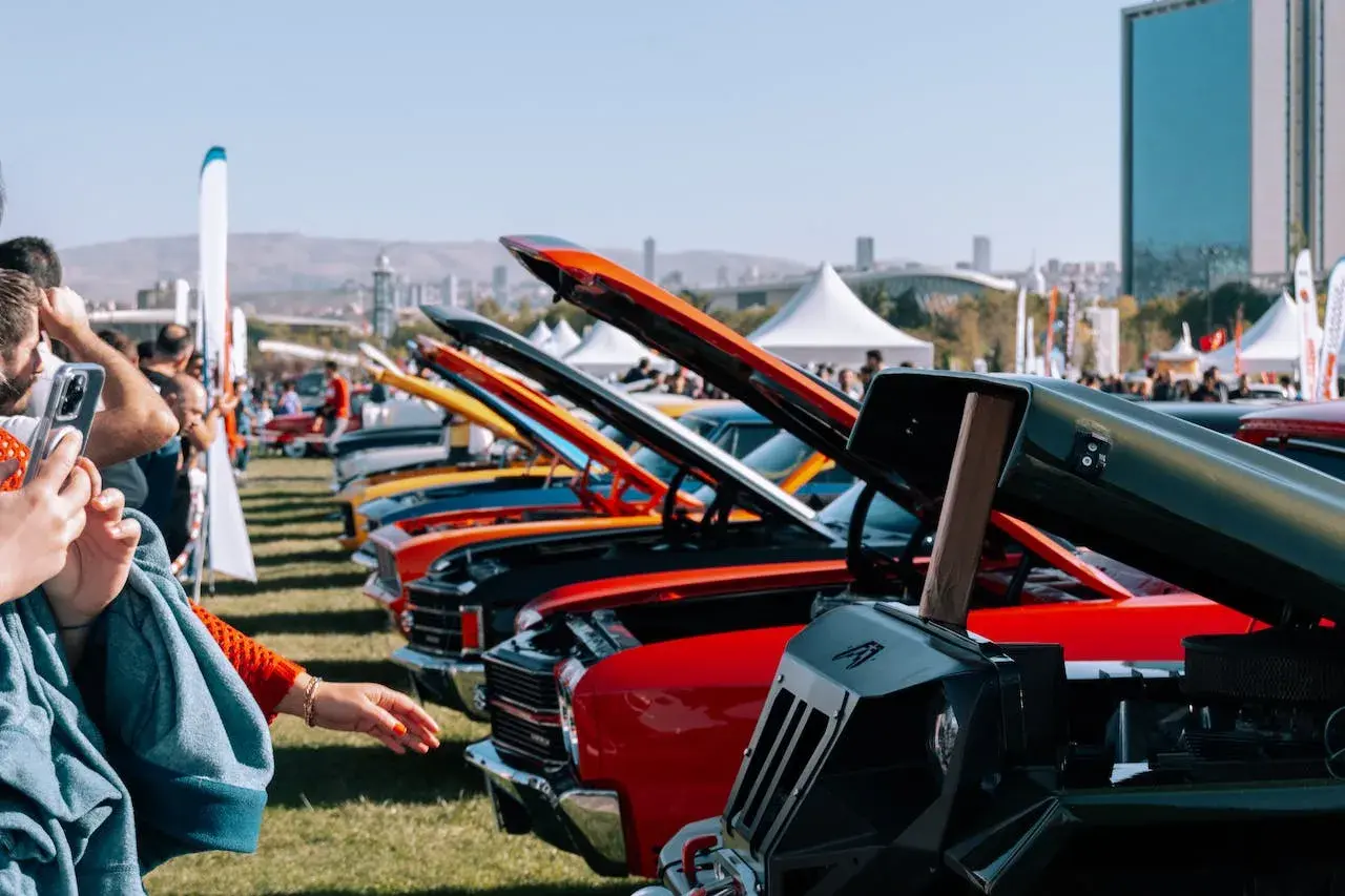 cars in an auction