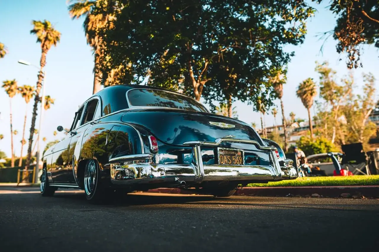 California vintage car California vintage car