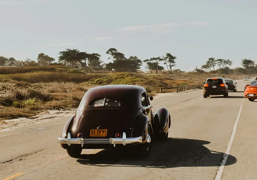 From Point A in Virginia to Point B in California 